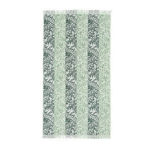 William Morris at Home Rose Stripe Sage Towel